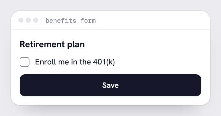 Version A: Opt in