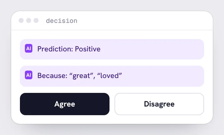 Version A: People caught more AI mistakes