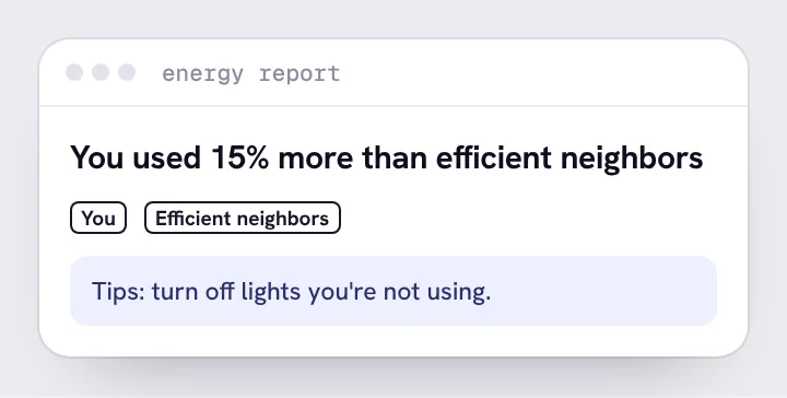 Version B: Compared with neighbors