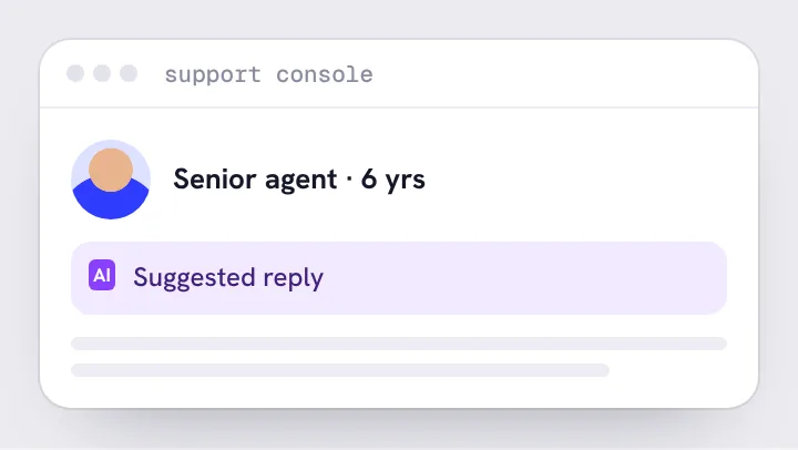 Version A: The most experienced agents